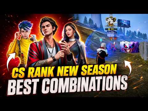 Best 3 Character Combination for CS Rank Push | Free Fire Tamil