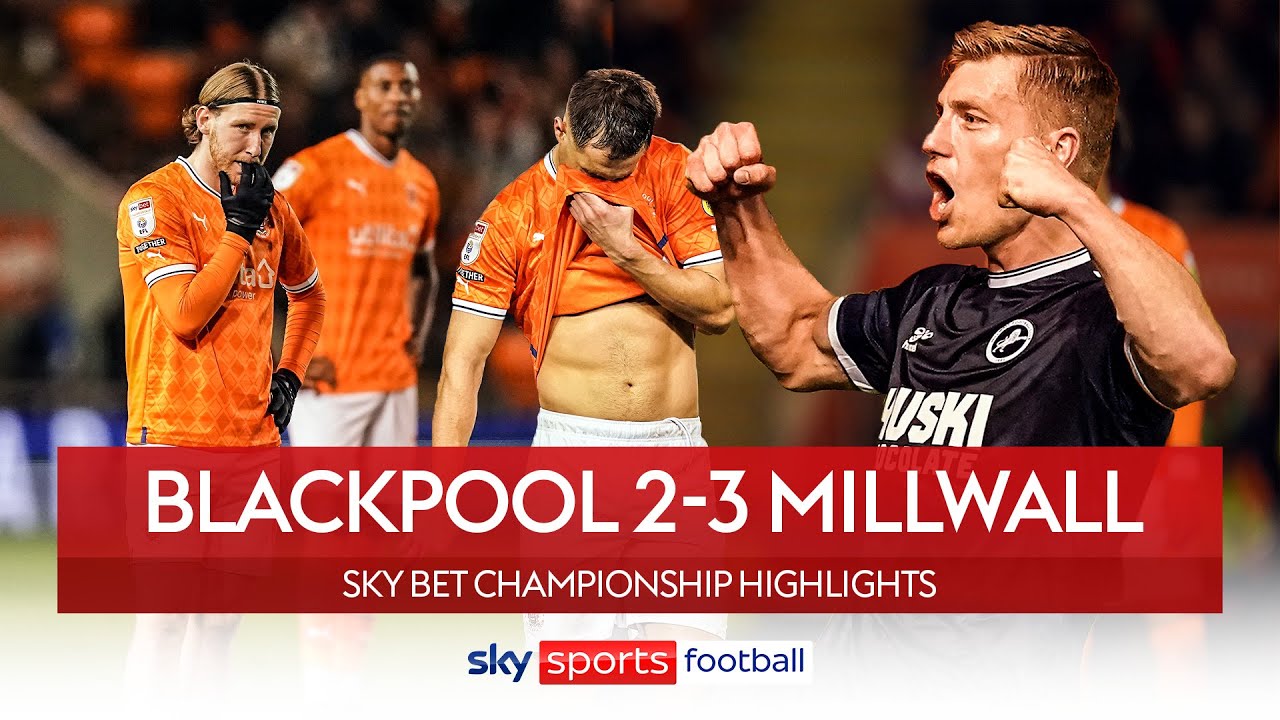 Highlights: Millwall v Blackburn Rovers 