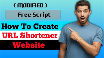 How To Create URL Shortener Website For Free | LinkShield Modified Script