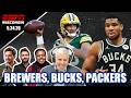 LIVE: Are the Brewers the Hottest Team in Baseball? + Jordan Love Debate | Sunday Karma