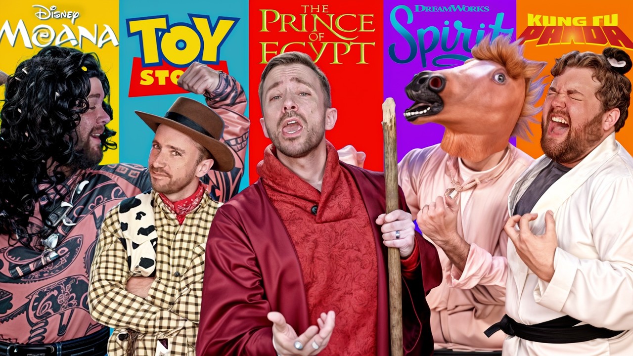 Insane Disney-Pixar-Dreamworks Medley! ft. Brian Hull and Whitney Avalon Insane Disney-Pixar-Dreamworks Medley! ft. Brian Hull and Whitney Avalon