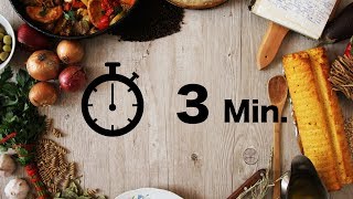 Cooking Timer ∥ 3 Minutes Countdown