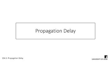 Propagation Delay