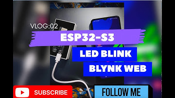 ESP32-S3 ,Blinking LED from Internet