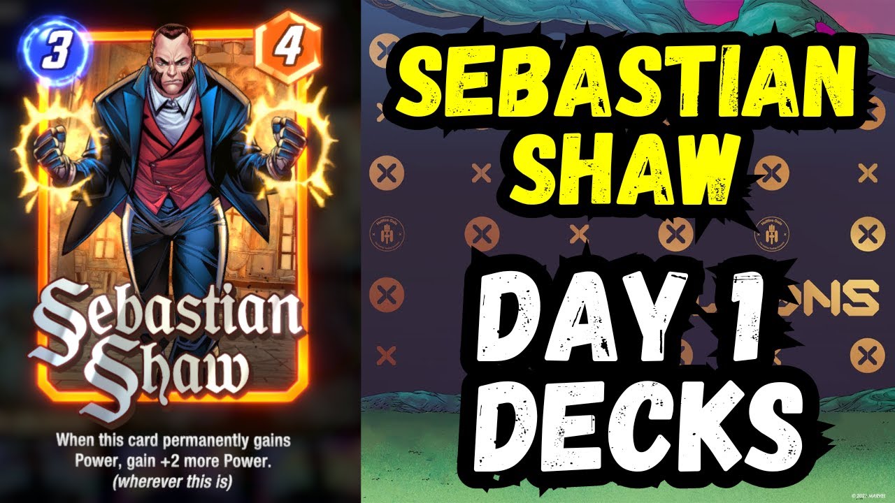 Best Sebastian Shaw Decks in Marvel Snap