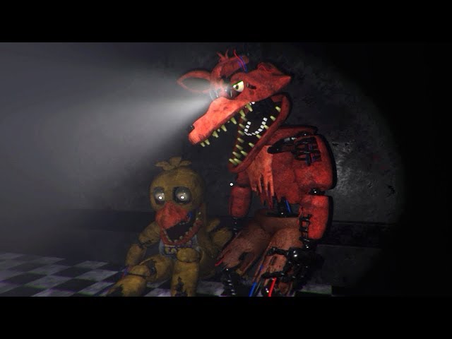 Foxy Goes Beast Mode! Let's Play FNaF 2 Doom Mod #2 