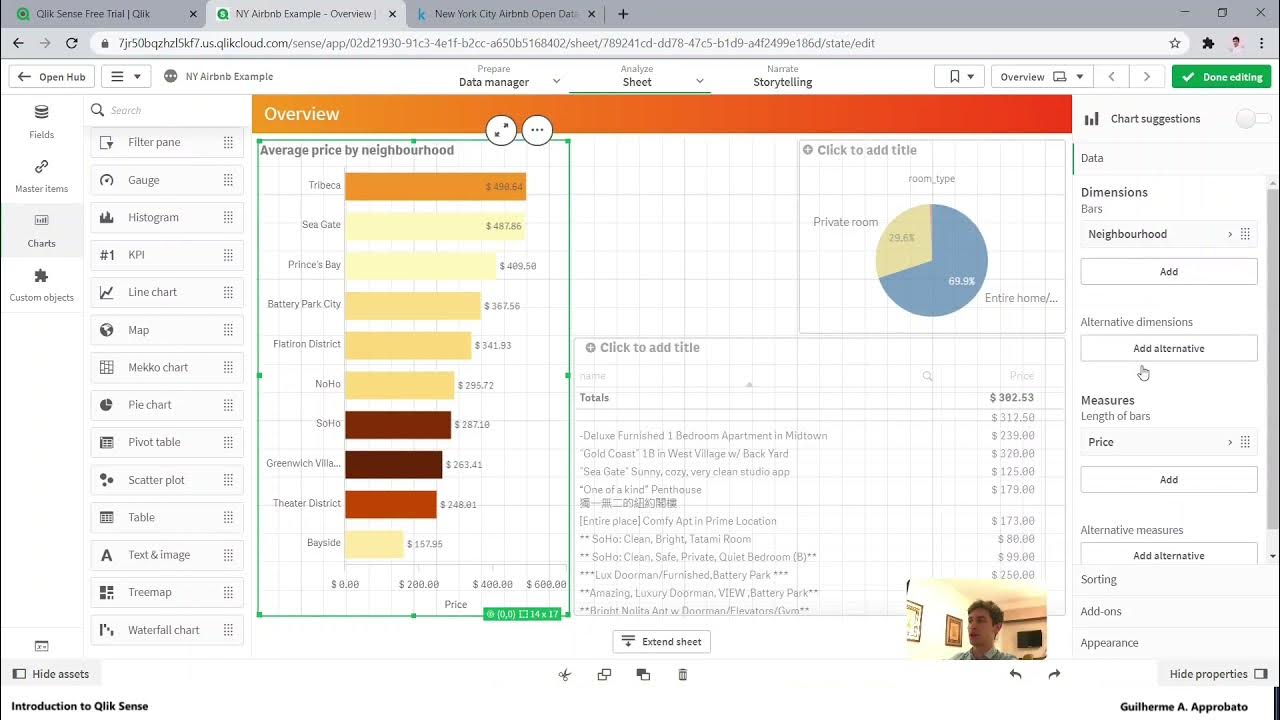 5 Basics about filters and selections Qlik Sense Dashboard from Scratch YouTube