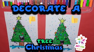 Draw Your Own ChristmasTree DecorationChallenge!DECORATE'A🎄🎄