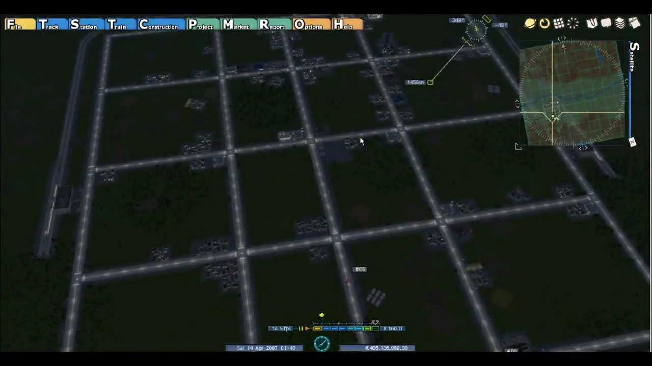 The Train Giant , A-Train 9 , Bahngigant, Gameplay starting a city only with trucks