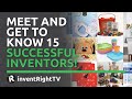 Meet and get to know 15 successful inventors on September 15th!