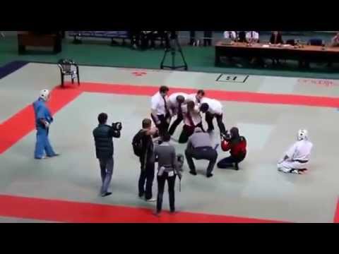 Funny Karate Referee Becomes The Winner - YouTube