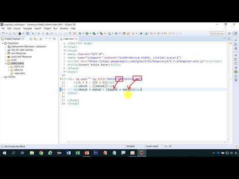 [Angular.js] 표현식