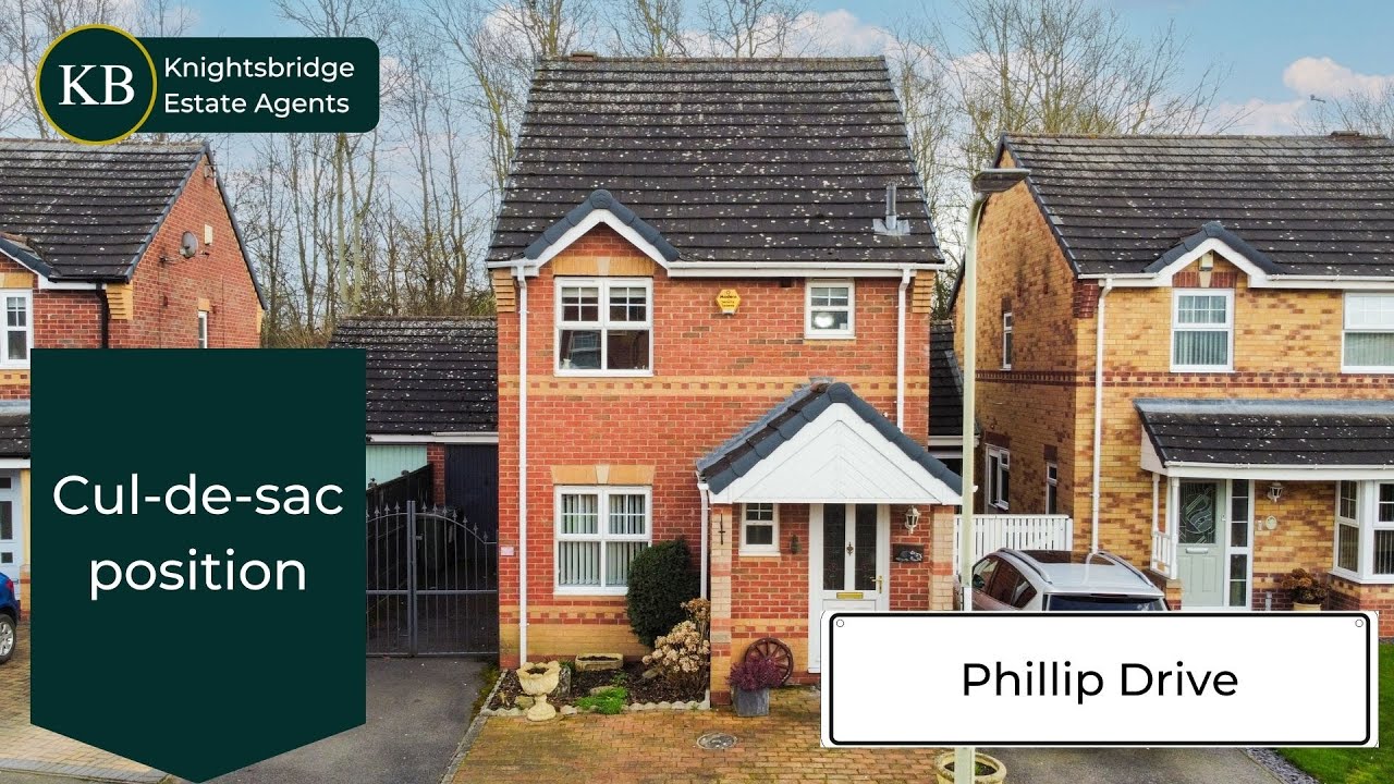 Culdesac position Phillip Drive, Glen Parva YouTube