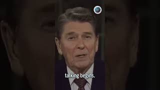 'Lesson number one about America' - Ronald Reagan