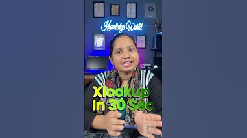 🔥🔥Stop Using Vlookup🔥Xlookup in 30 Sec. #shorts #excel #computer #ytshorts