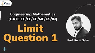 Cracking Calculus Limits QUESTION-1| Engineering Mathematics | GATE | COMPUTER ENGINEERING