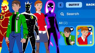 FULL 'BEN 10 x FORTNITE' SHOWCASE