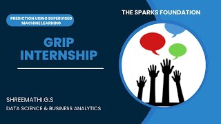 T1-PREDICTION USING SUPERVISED ML MODEL |  THE SPARKS FOUNDATION | GRIP INTERNSHIP