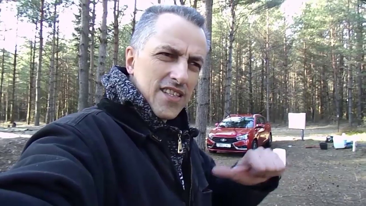 Лада Веста СВ 1,6. Защищаем радиатор.Не СЕТКОЙ, Едем за березовым соком ...