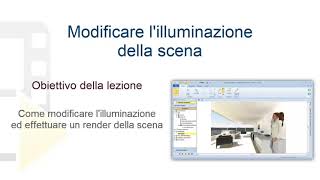 Tutorial usBIM.editor - Modificare l'illuminazione della scena - ACCA software