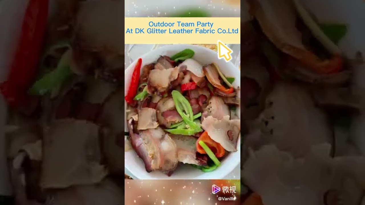 Happy Outdoor Team Party