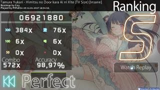 Tamura Yukari - Himitsu no Door kara Ai ni Kite (TV Size) (Guy) [Insane] | Osu!