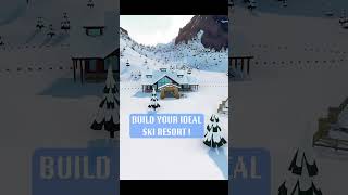 Time to build your ski resort ! ⛷️ #shorts #winter #chill