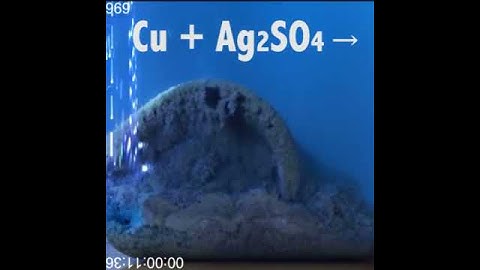 copper gets the silver out of Ag2SO4 (refining silver)