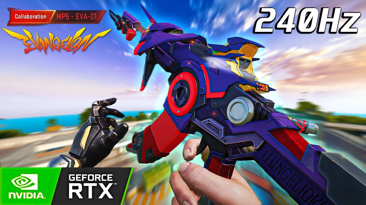 BloodStrike X Evangelion RTX 5090 — ВЕЧНОЕ СОТРУДНИЧЕСТВО MP5 EVA01 ГЕЙМПЛЕЙ