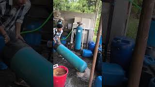 how to remove sand in vassel #waterpurifier #sand #carbon #china #india