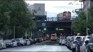 NYC Subway - Driving Under the Elevated 4 Line - Yankee Stadium to Woodlawn, and back. Full Version @LINYTrains