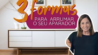 3 Formas De Decorar E Organizar O Seu Aparador Ideias Fáceis E Criativas Chez Pixu