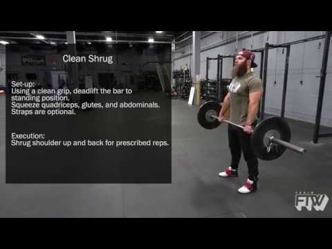 Clean Shrug - Weightlifting