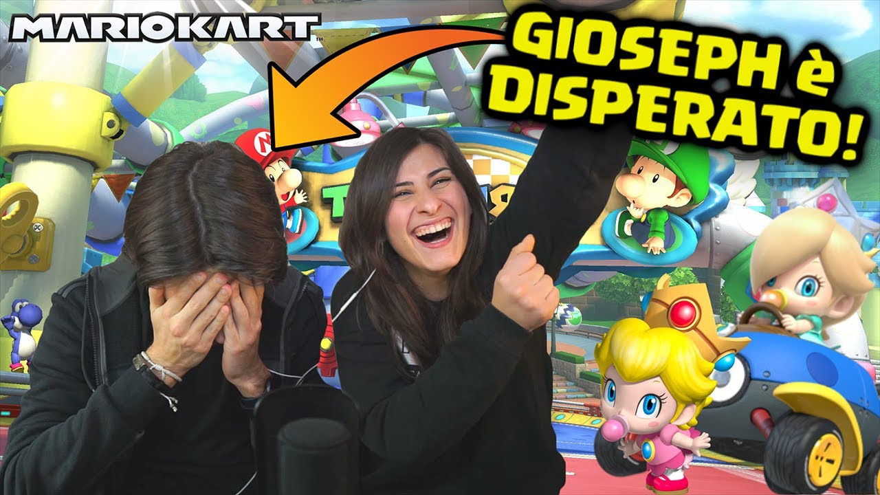 GIOSEPH è DAVVERO DISPERATO: mai VISTO 😳 Mario Kart 8 Deluxe ITA! By FrancyDreams