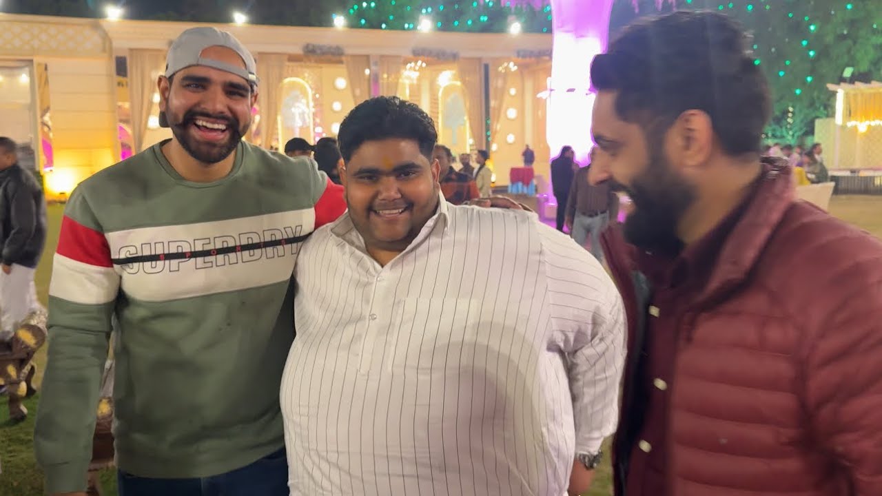 Sachin ki bhen ki shadi mai gye 🥳