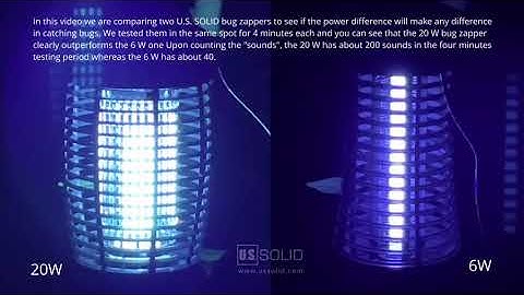 U.S. Solid Electric Bug Zapper