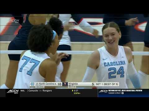 North Carolina vs. Virginia Full Match Replay | 2026 ACC Volleyball