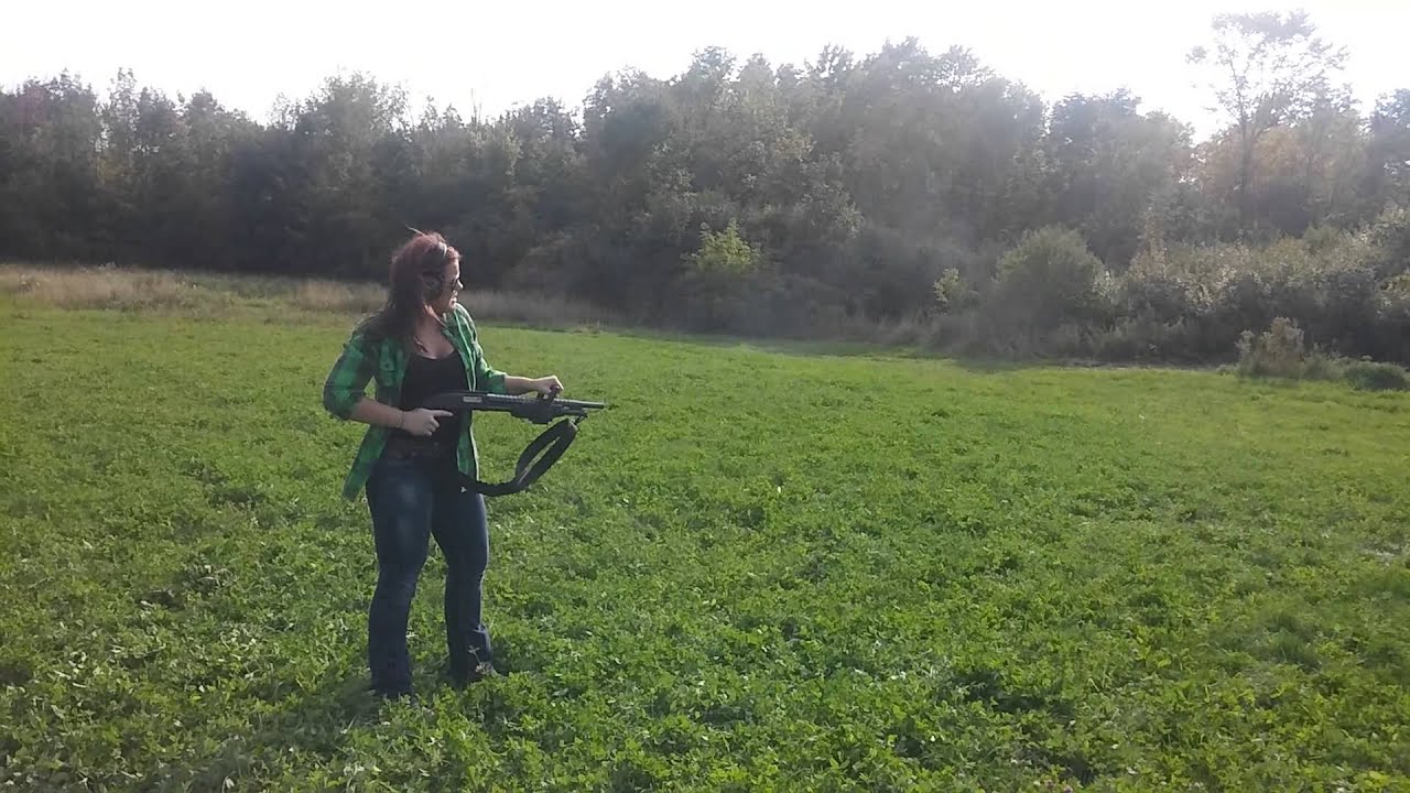 Mossberg 500 chainsaw grip YouTube