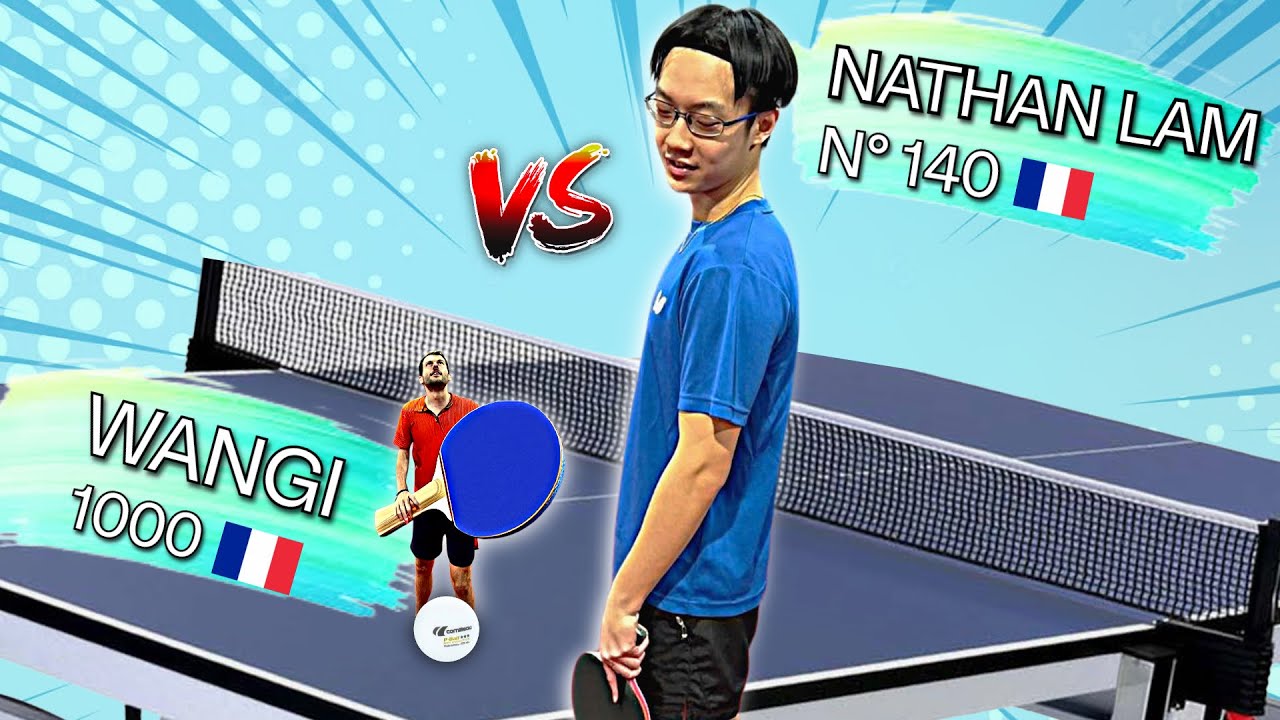 J’affronte le Champion de France junior 2k25 |tennis de table 🏓 |