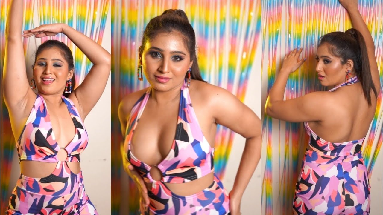 Model chandni in Russian swimmer shoot -- high fashion shoot concept -- present Indian naree 