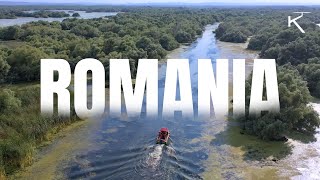 Danube Delta, Romania Aerial Drone Tour Unesco Biosphere Reserve 4K