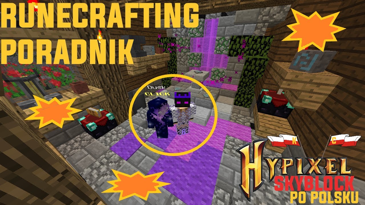 Hypixel Skyblock Poradnik - WSZYSTKO O RUNECRAFTINGU !!! - YouTube