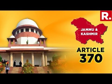 SC Says Govt Should Be Given Reasonable Time To Restore Normalcy In J&K, Turns Down Congress