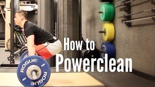 How to Powerclean for Crossfit