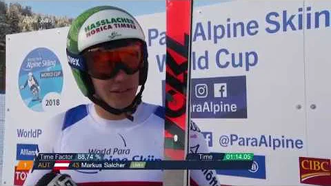 Markus Salcher wins 2nd men's downhill standing | ...