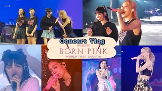 BLACKPINK -  BORNPINK WORLD TOUR in JAKARTA 2023 [230312]. CONCERT VLOG