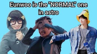 Eunwoo is the "NORMAl" one in Astro (아스트로)