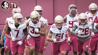 Sights and Sounds: First Spring Practice