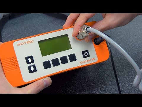 How to set up an Elcometer Continuous DC High Voltage Holiday Detector