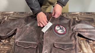 Cockpit USA Tokyo Raiders A2 Leather Jacket from Legendary USA "Unboxing"